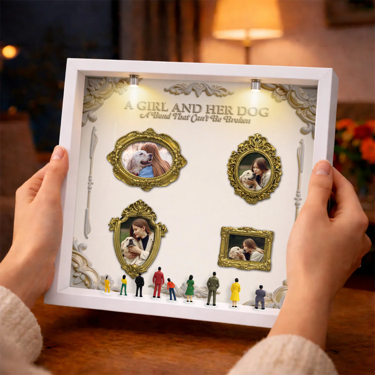 A Bond That Cannot Be Broken - Personalized Custom Museum Frame - Image 3