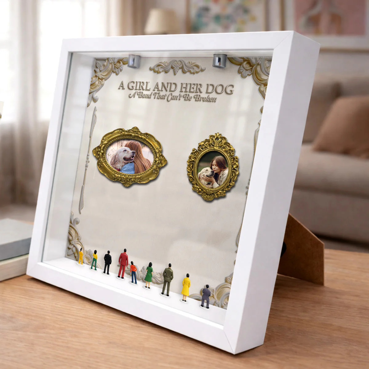 A Bond That Cannot Be Broken - Personalized Custom Museum Frame - Image 5