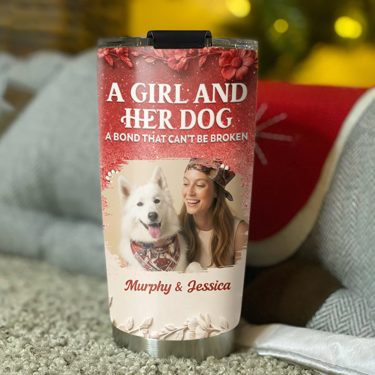 A Bond That Cant Be Broken Photo - Personalized Custom 3D Effect Tumbler - Image 4