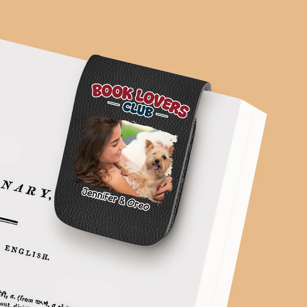 A Club Full Of Book Worms Photo - Personalized Custom Leather Bookmark - Image 5