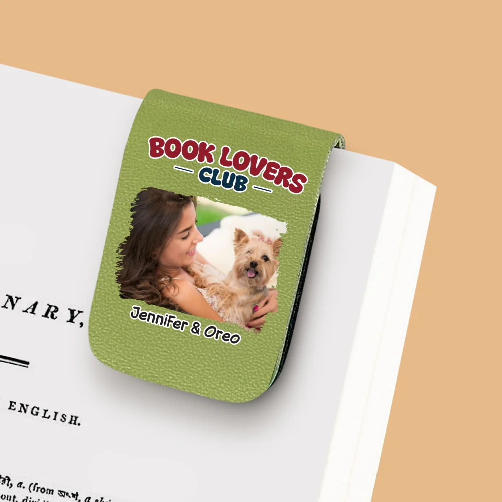A Club Full Of Book Worms Photo - Personalized Custom Leather Bookmark - Image 7