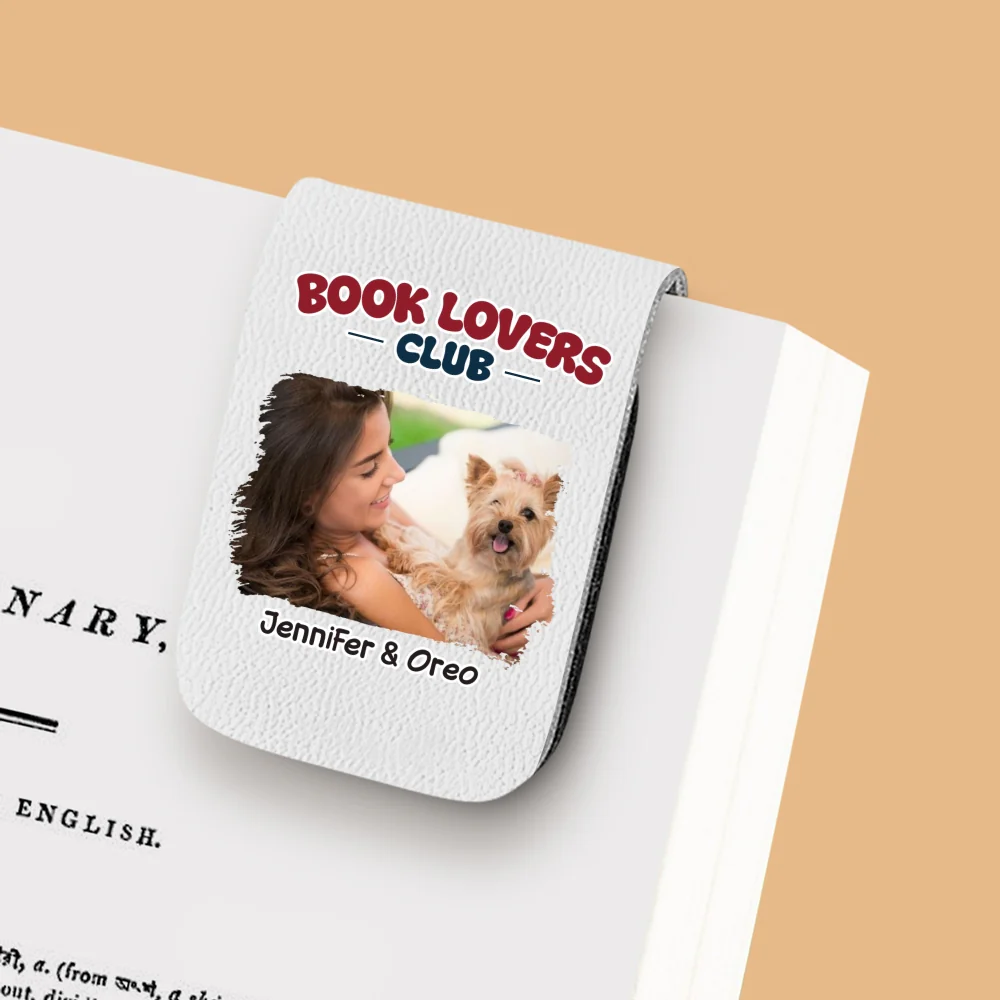 A Club Full Of Book Worms Photo - Personalized Custom Leather Bookmark - Image 9