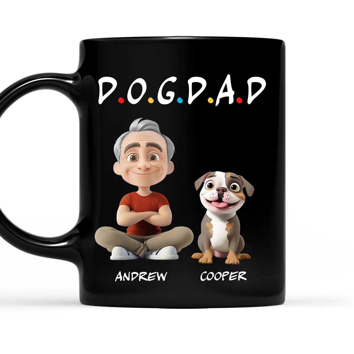 A Dog Parent - Personalized Custom Coffee Mug