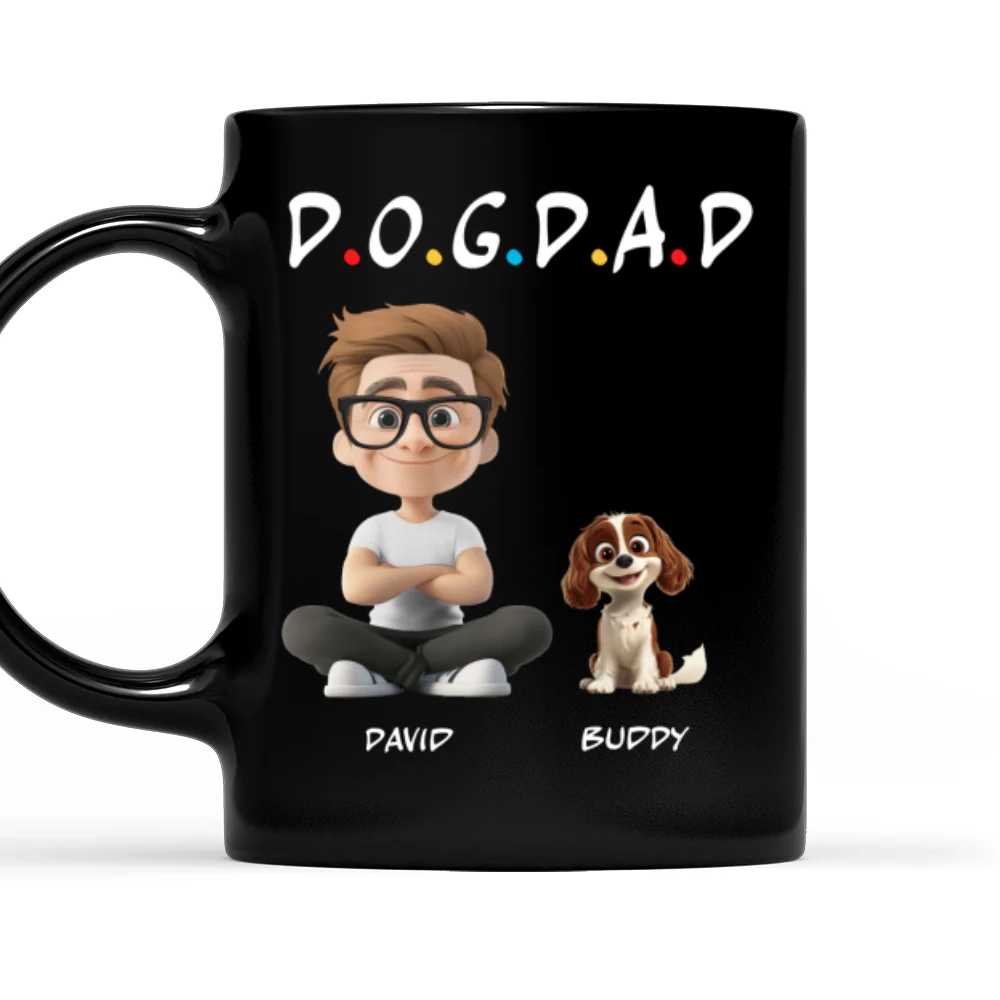 A Dog Parent - Personalized Custom Coffee Mug - Image 7