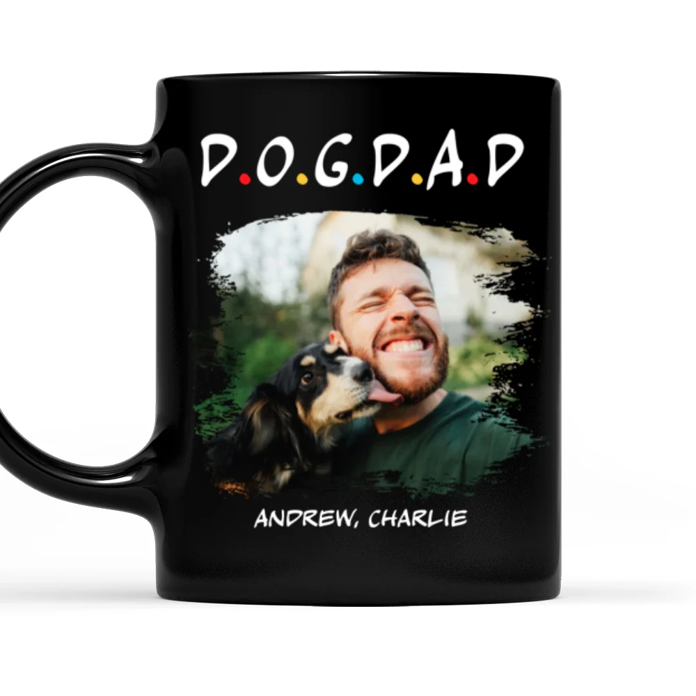 A Dog Parent Photo - Personalized Custom Coffee Mug - Image 3