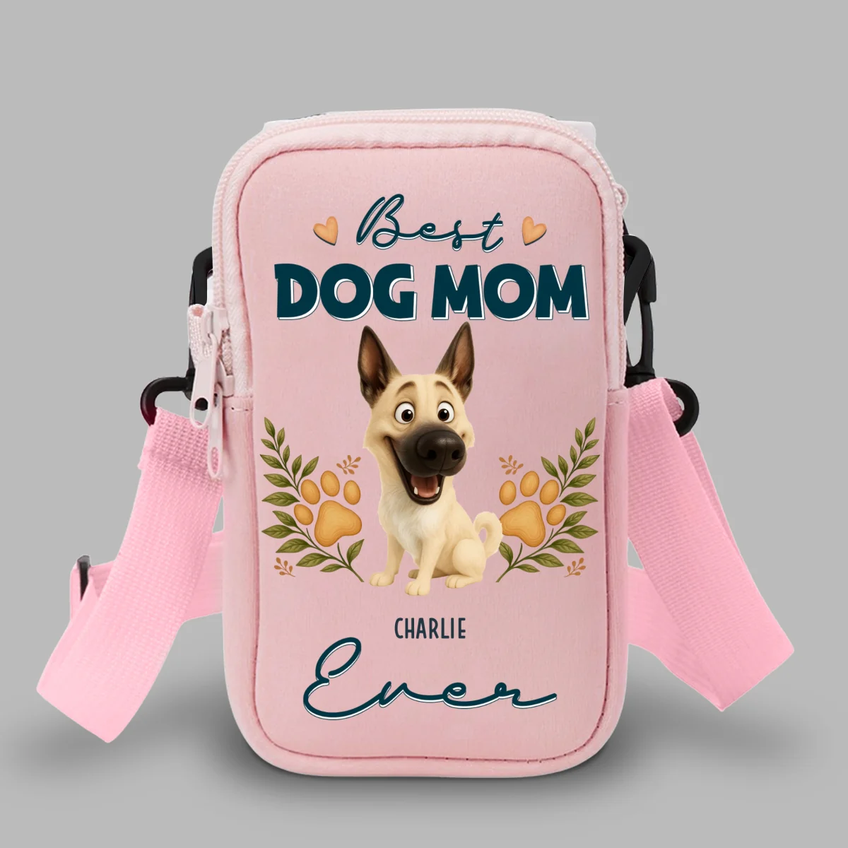 A Dog Person Version 2 - Personalized Custom Water Bottle Carrier Bag - Image 9