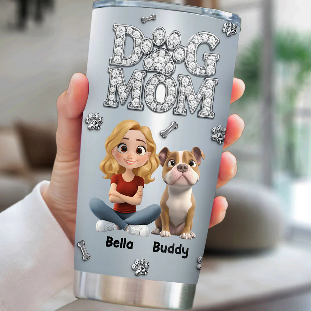 A Glow Of Us - Personalized Custom 3D Effect Tumbler - Image 3
