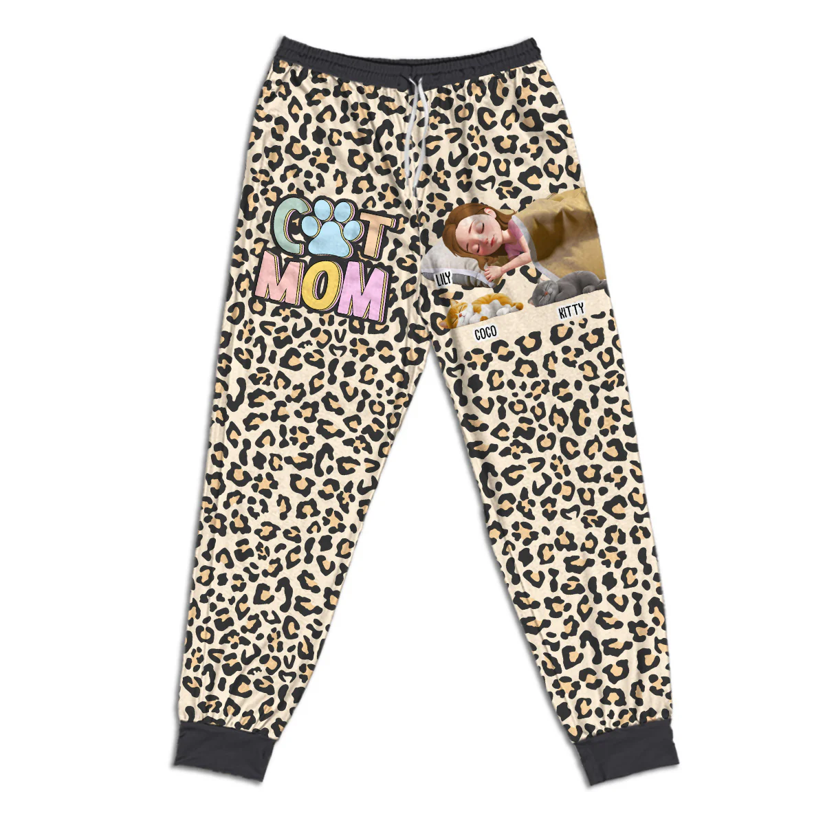 A Home Mom - Personalized Custom Pajama Pants