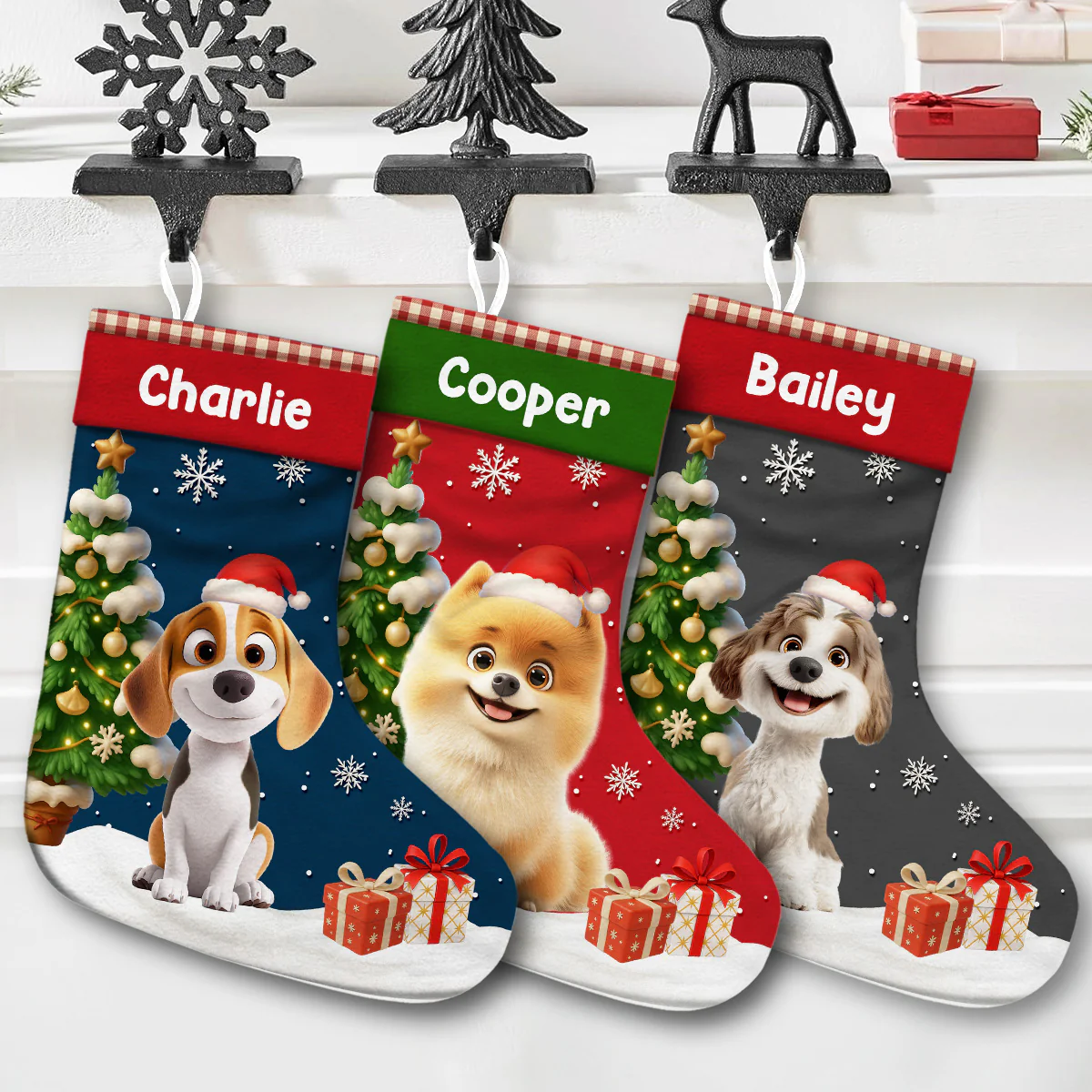 A Very Good Dogs - Personalized Custom Christmas Stocking