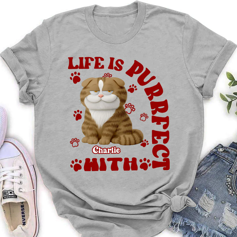 Absolutely Perfect - Personalized Custom Women's T-Shirt - Image 3