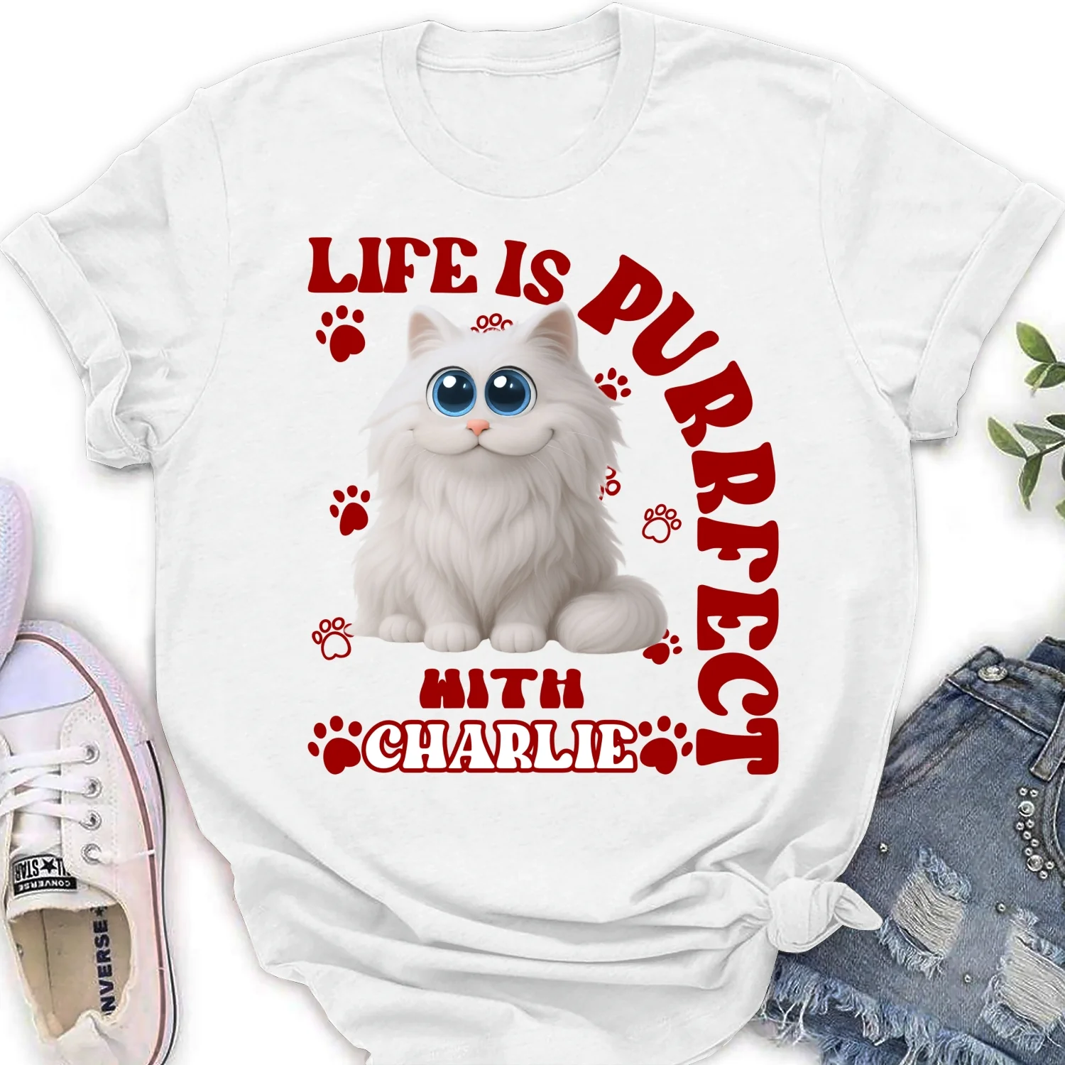 Absolutely Perfect - Personalized Custom Women's T-Shirt - Image 5