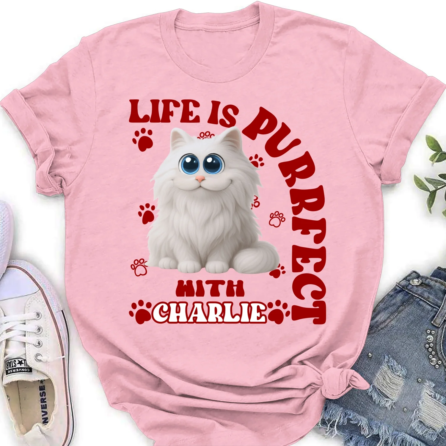 Absolutely Perfect - Personalized Custom Women's T-Shirt - Image 7