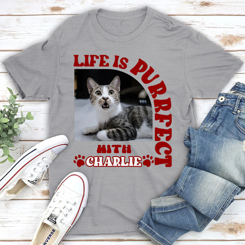 Absolutely Perfect Photo - Personalized Custom Unisex T-shirt
