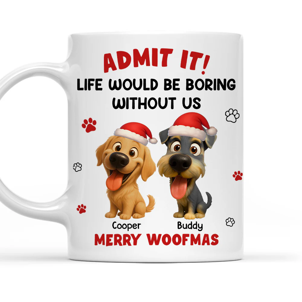 Admit Cartoon - Personalized Custom Coffee Mug