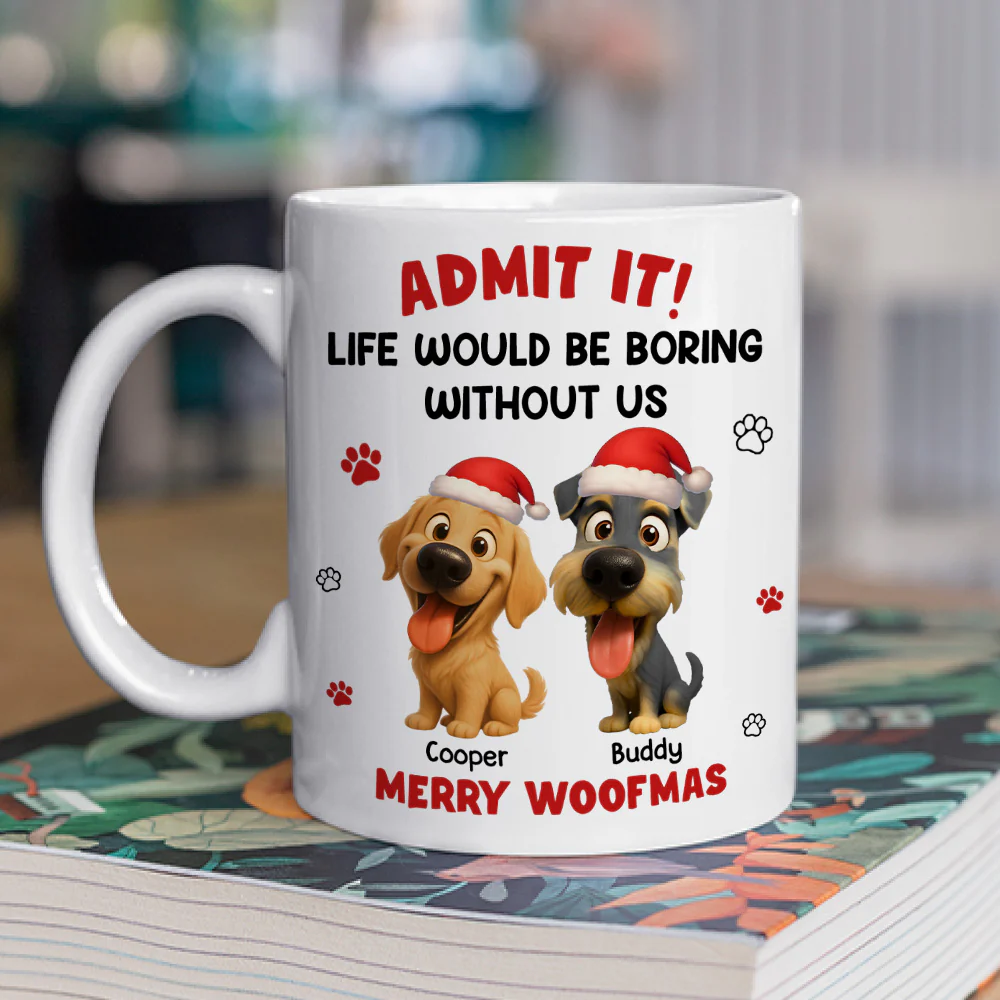 Admit Cartoon - Personalized Custom Coffee Mug - Image 2