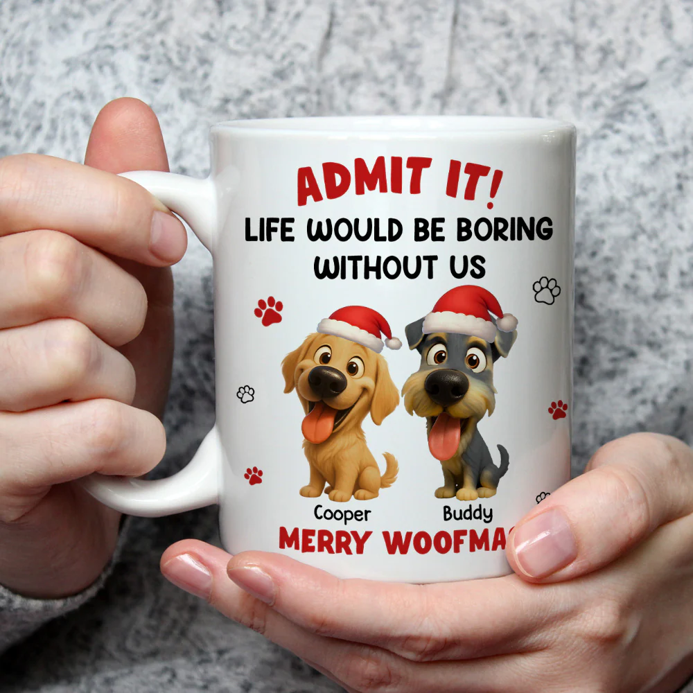 Admit Cartoon - Personalized Custom Coffee Mug - Image 3