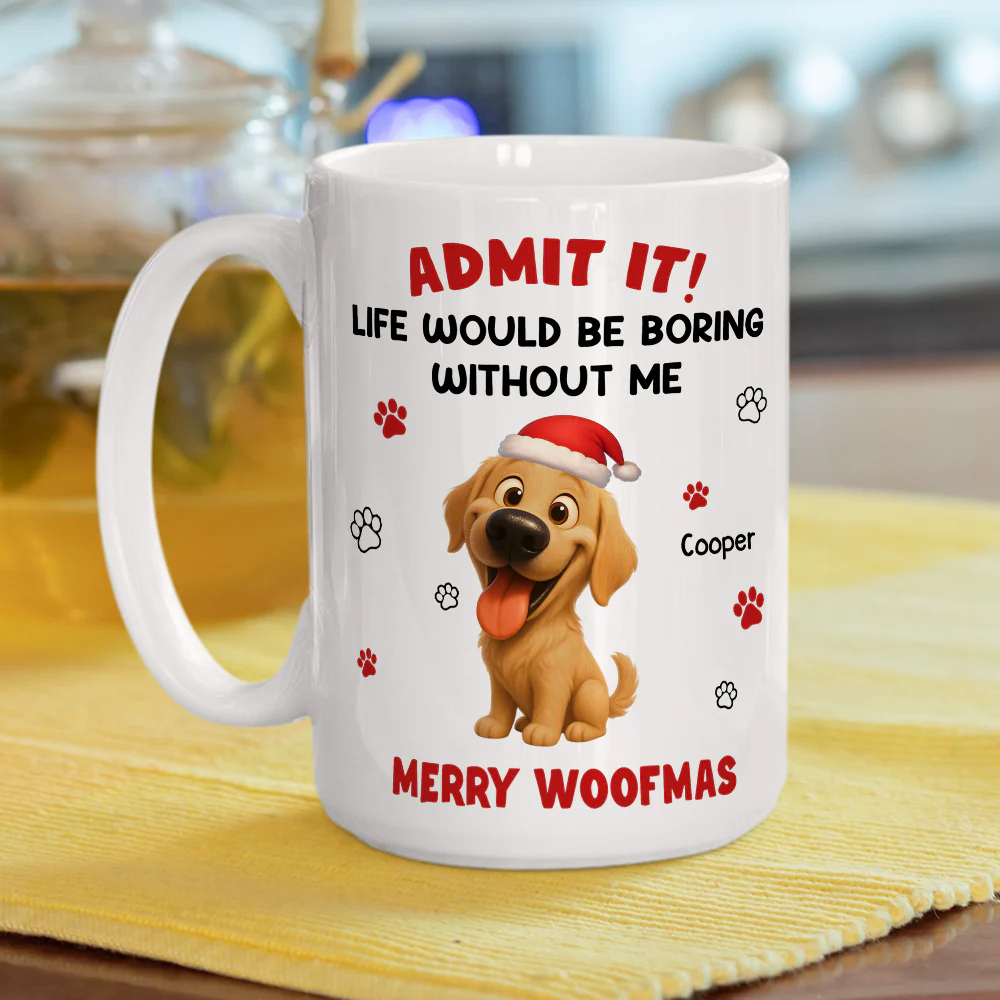 Admit Cartoon - Personalized Custom Coffee Mug - Image 6