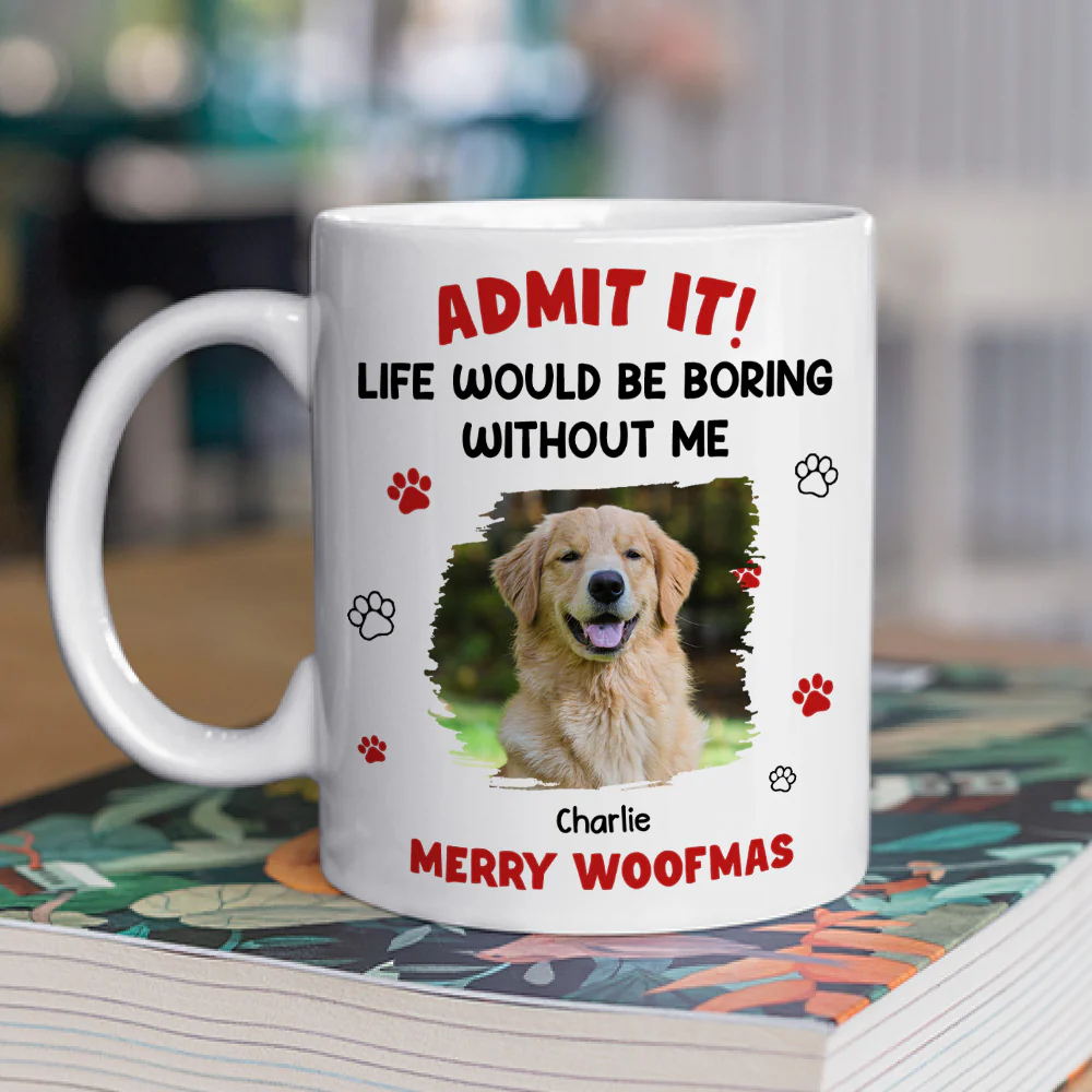 Admit Cartoon Version 2 Photo - Personalized Custom Coffee Mug - Image 2