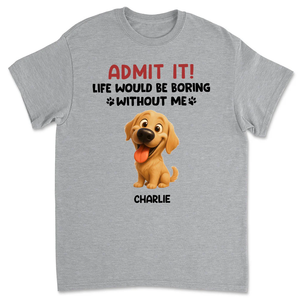 Admit It Cartoon - Personalized Custom Unisex T-Shirt