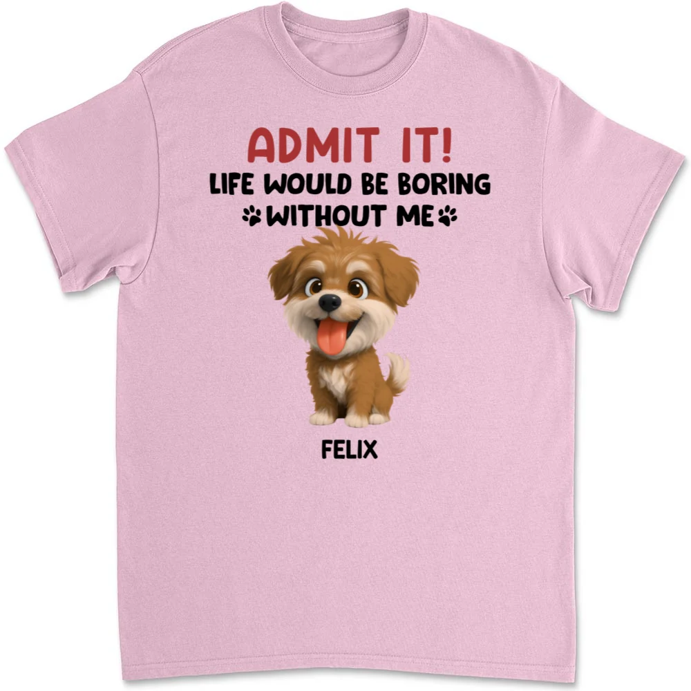 Admit It Cartoon - Personalized Custom Unisex T-Shirt - Image 6
