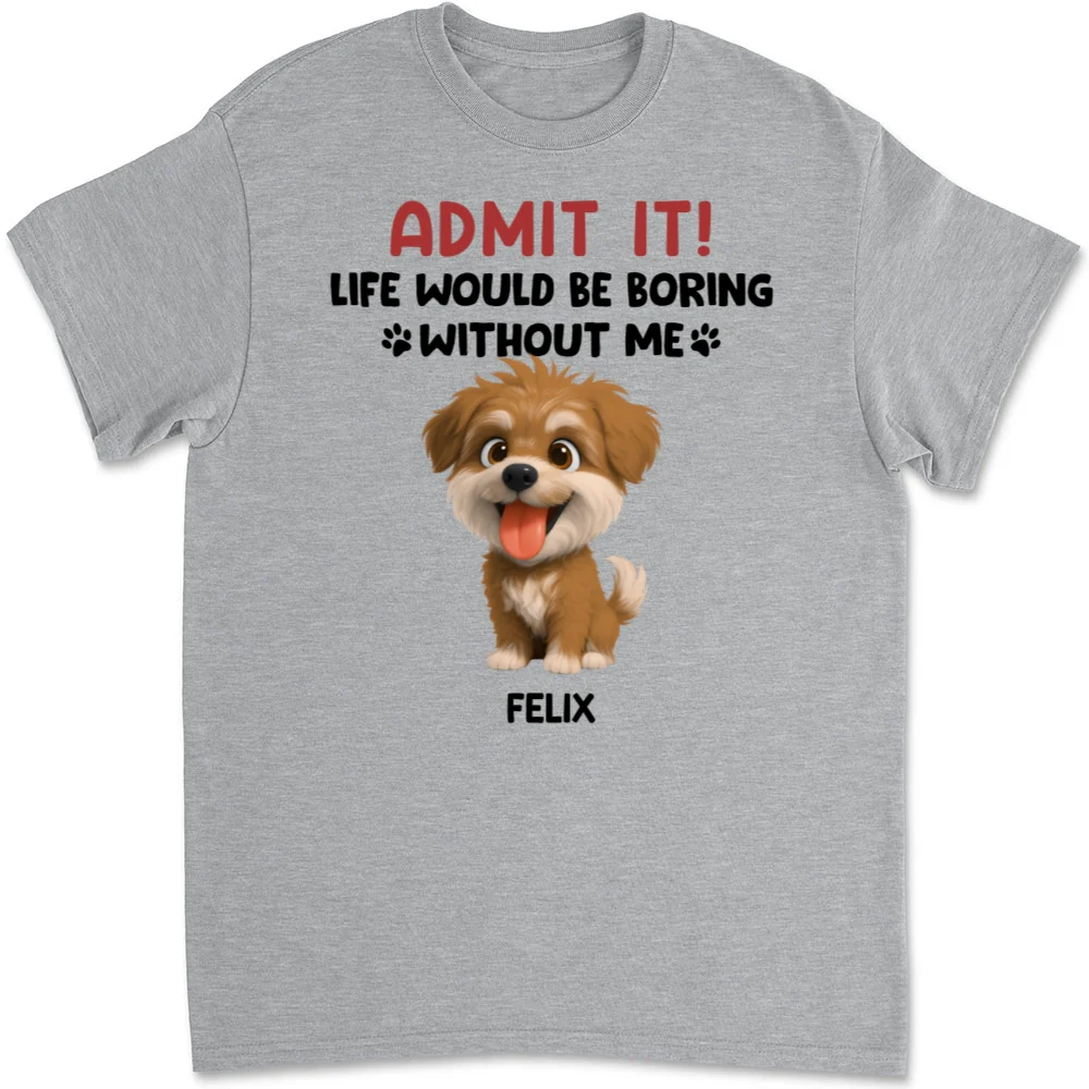 Admit It Cartoon - Personalized Custom Unisex T-Shirt - Image 7
