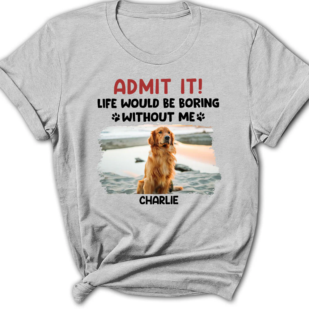 Admit It Cartoon Photo - Personalized Custom Women's T-shirt