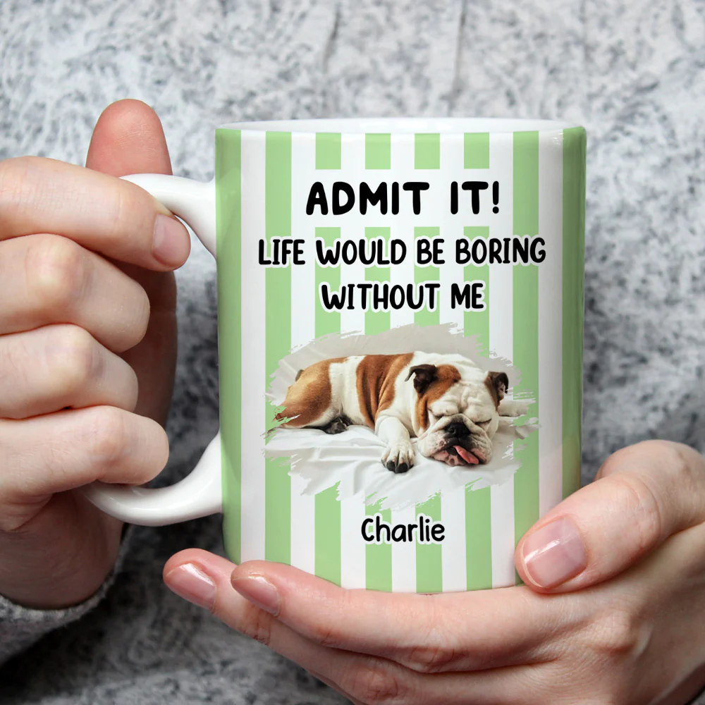 Admit It Christmas Is Coming Photo - Personalized Custom Coffee Mug - Image 3