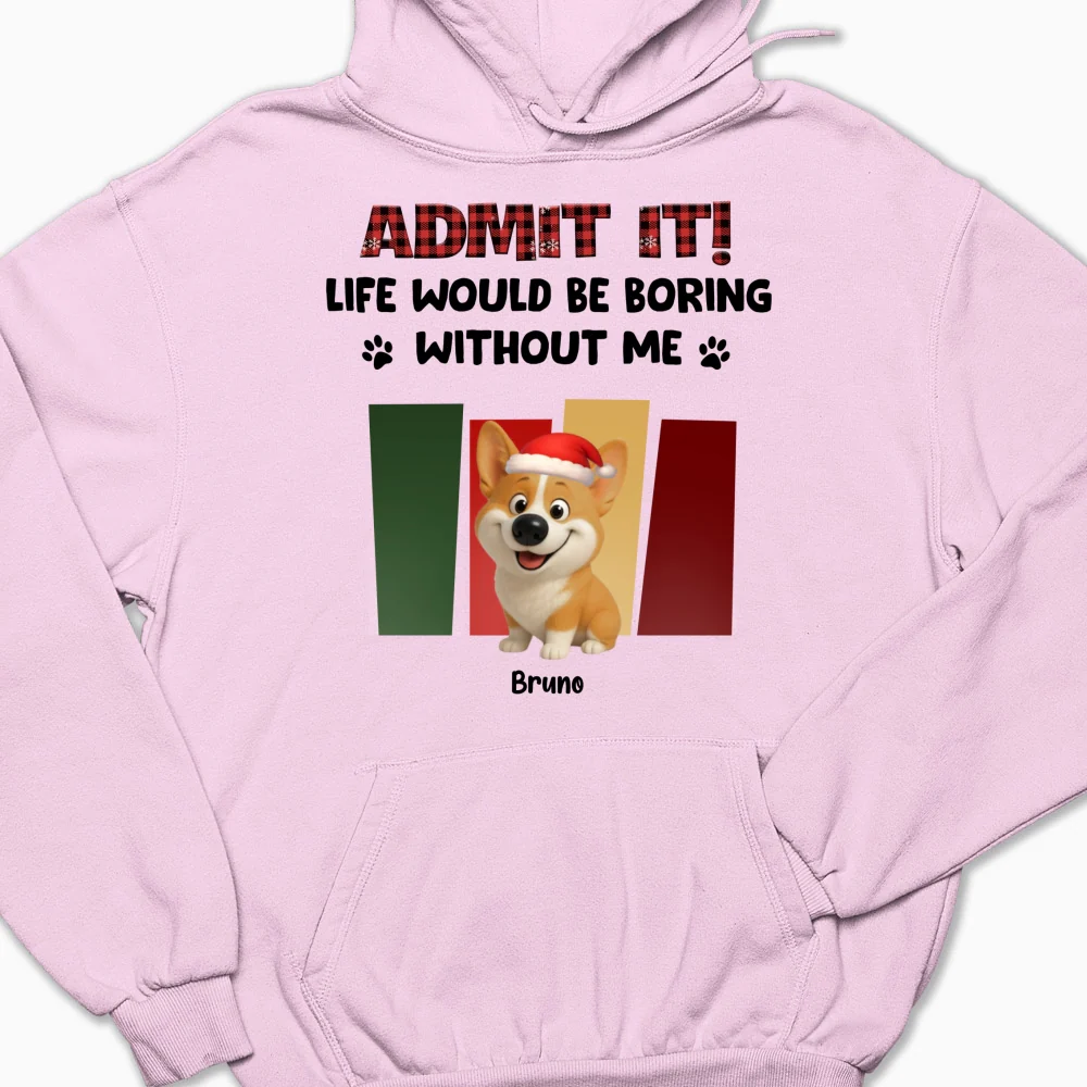 Admit It Christmas - Personalized Custom Hoodie - Image 6