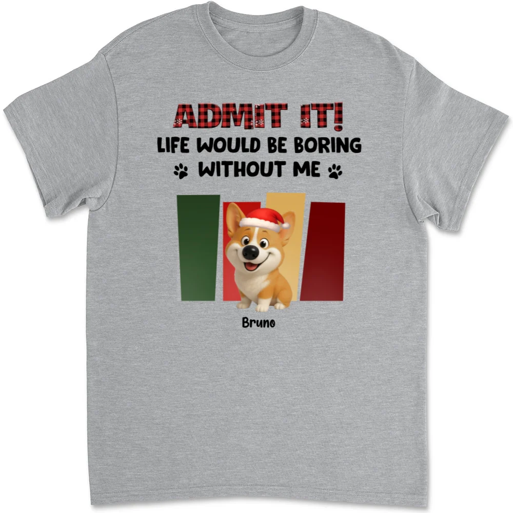 Admit It Christmas - Personalized Custom Unisex T-shirt - Image 6