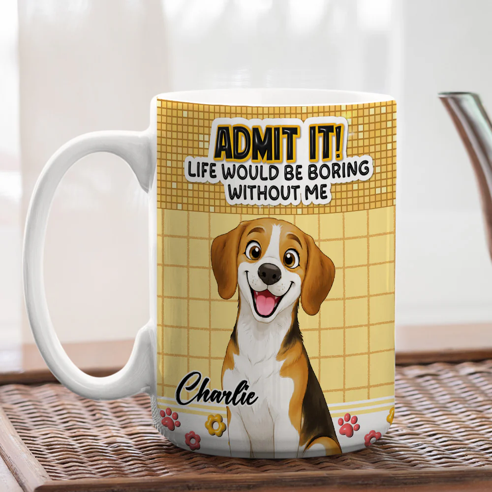 Admit It New Style - Personalized Custom Coffee Mug - Image 5
