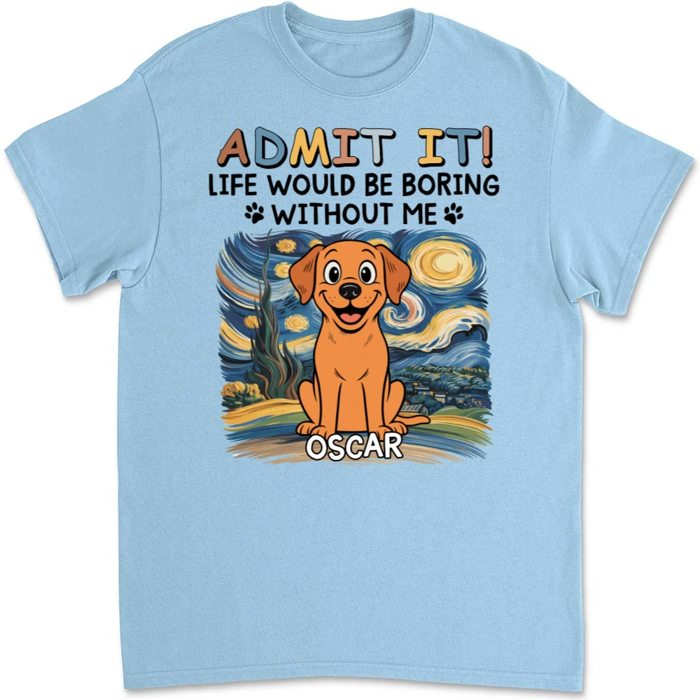 Admit It Retro - Personalized Custom Unisex T-Shirt - Image 9