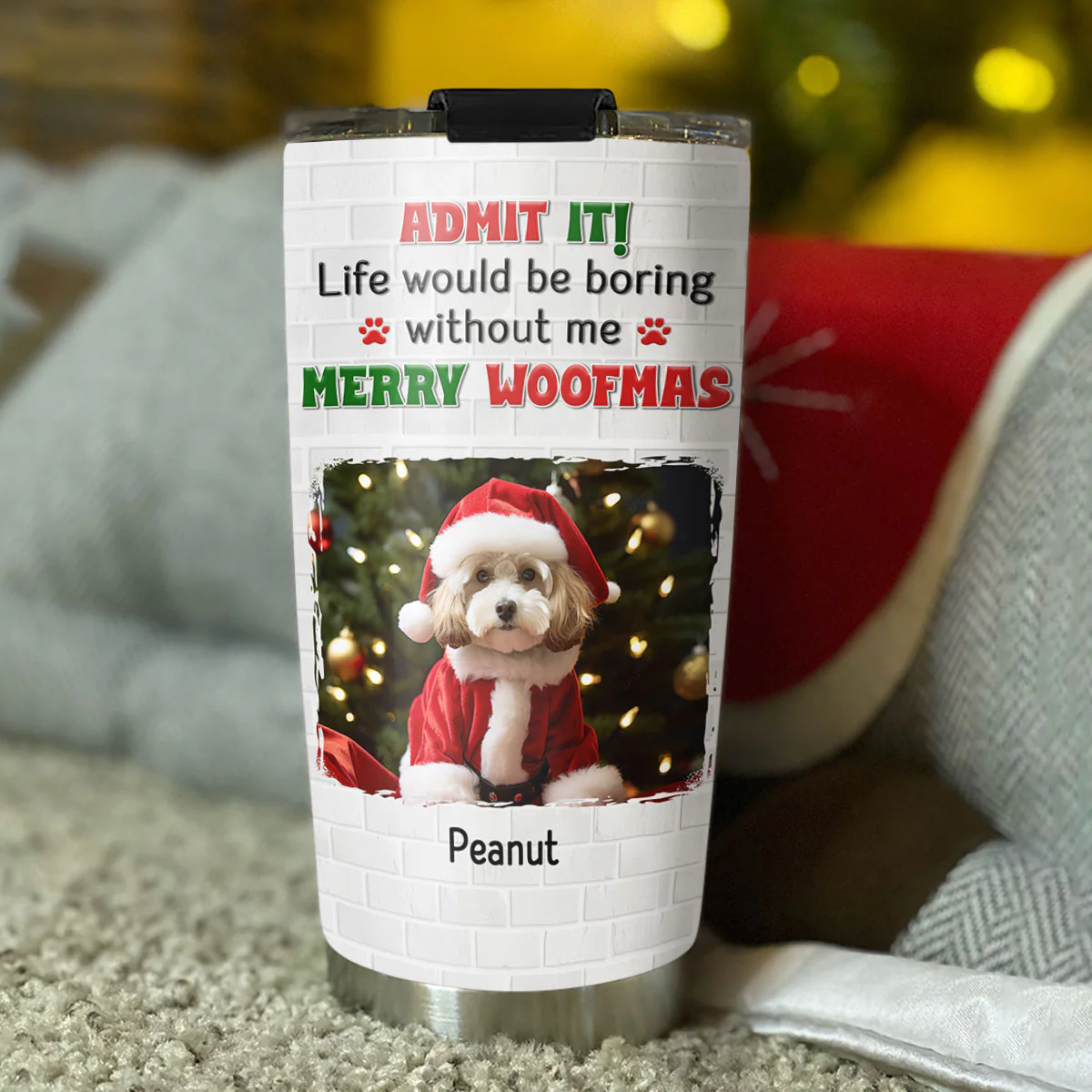 Admit To Me Photo - Personalized Custom Tumbler
