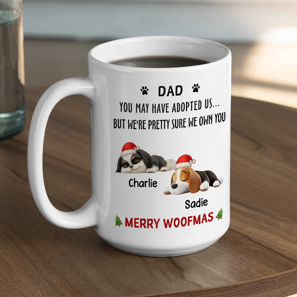 Adopted Cartoon - Personalized Custom Coffee Mug - Image 5