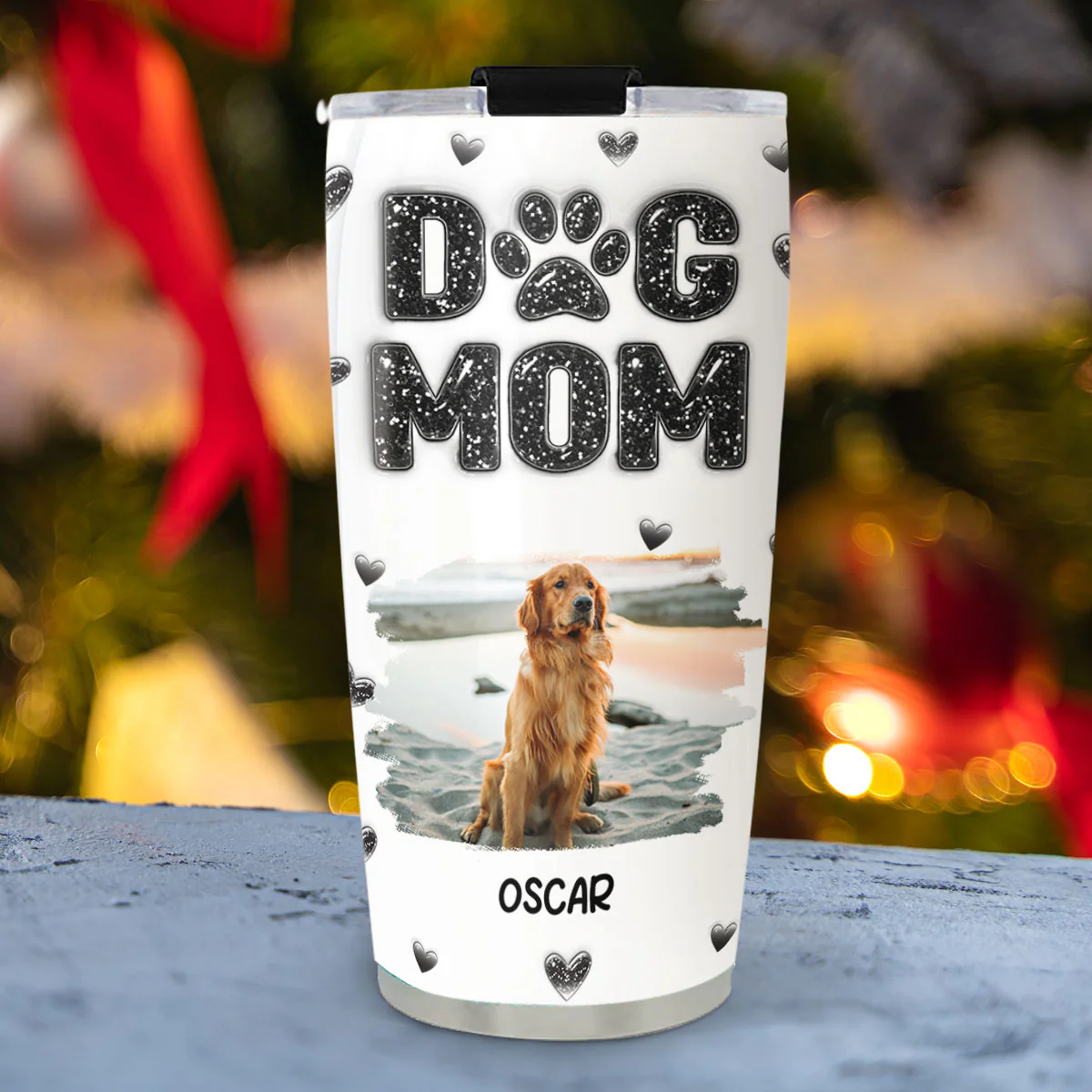 Adore You Photo - Personalized Custom 3D Inflated Effect Tumbler