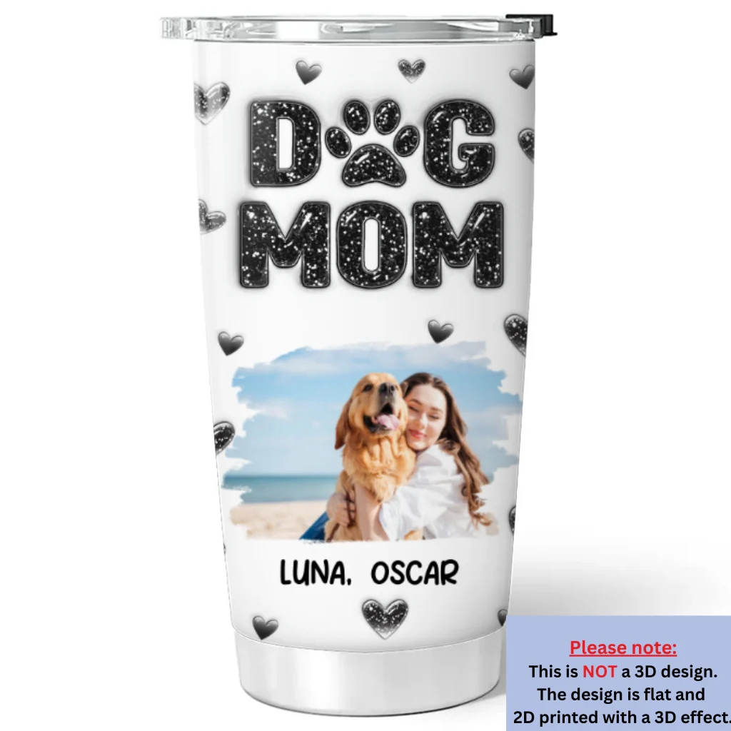 Adore You Photo - Personalized Custom 3D Inflated Effect Tumbler - Image 3