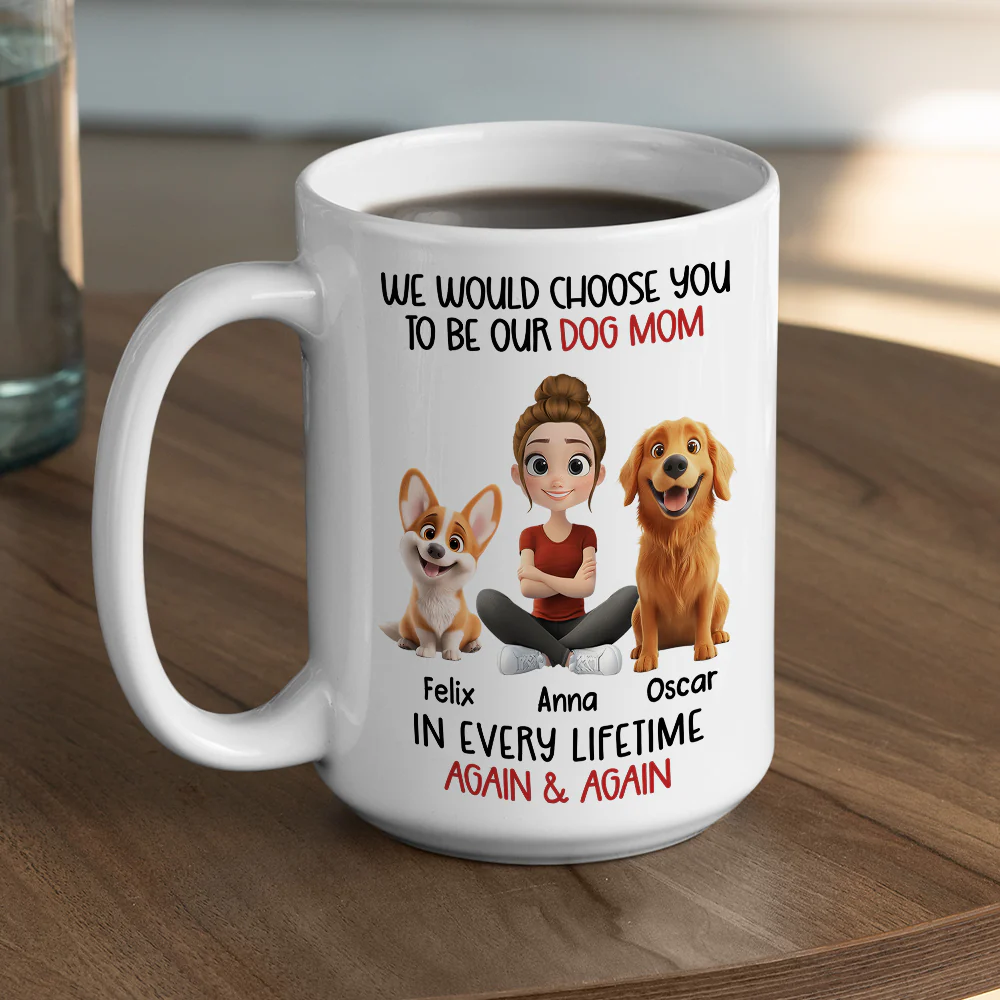 Again And Again - Personalized Custom Coffee Mug - Image 4