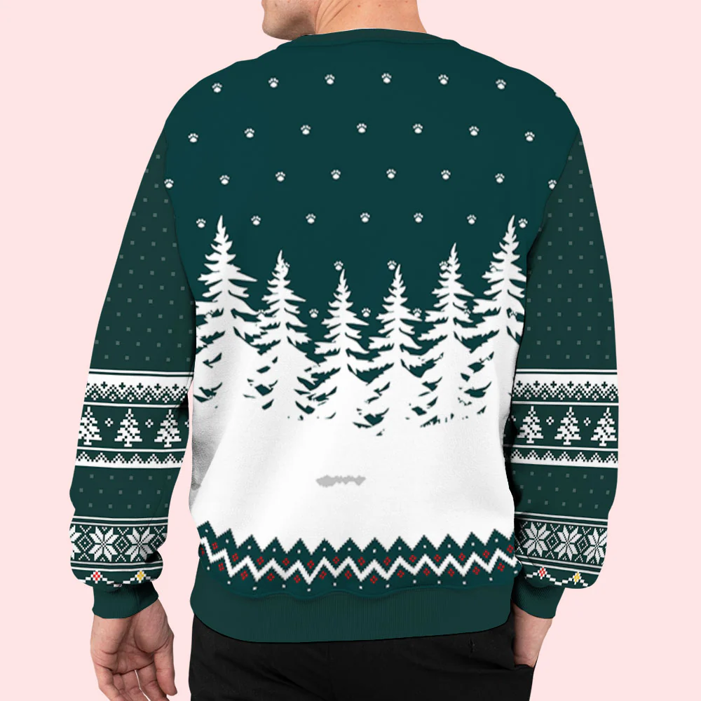 All I Want Is My Dog - Personalized Custom All-Over-Print Sweatshirt - Image 6