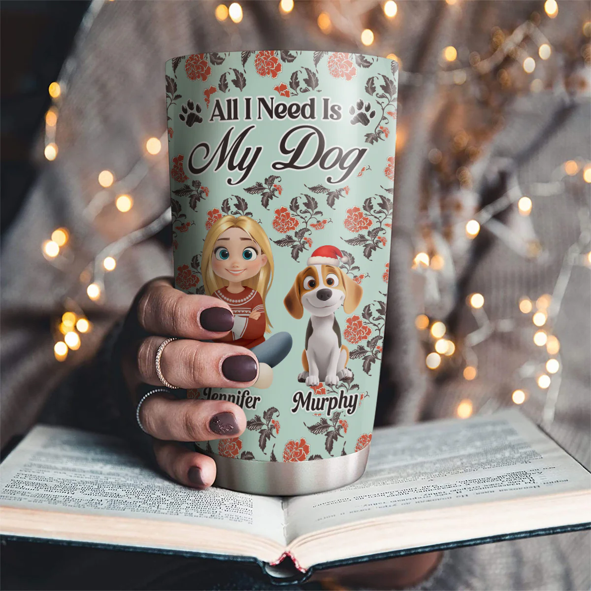 All Precious Things I Need - Personalized Custom Tumbler - Image 2
