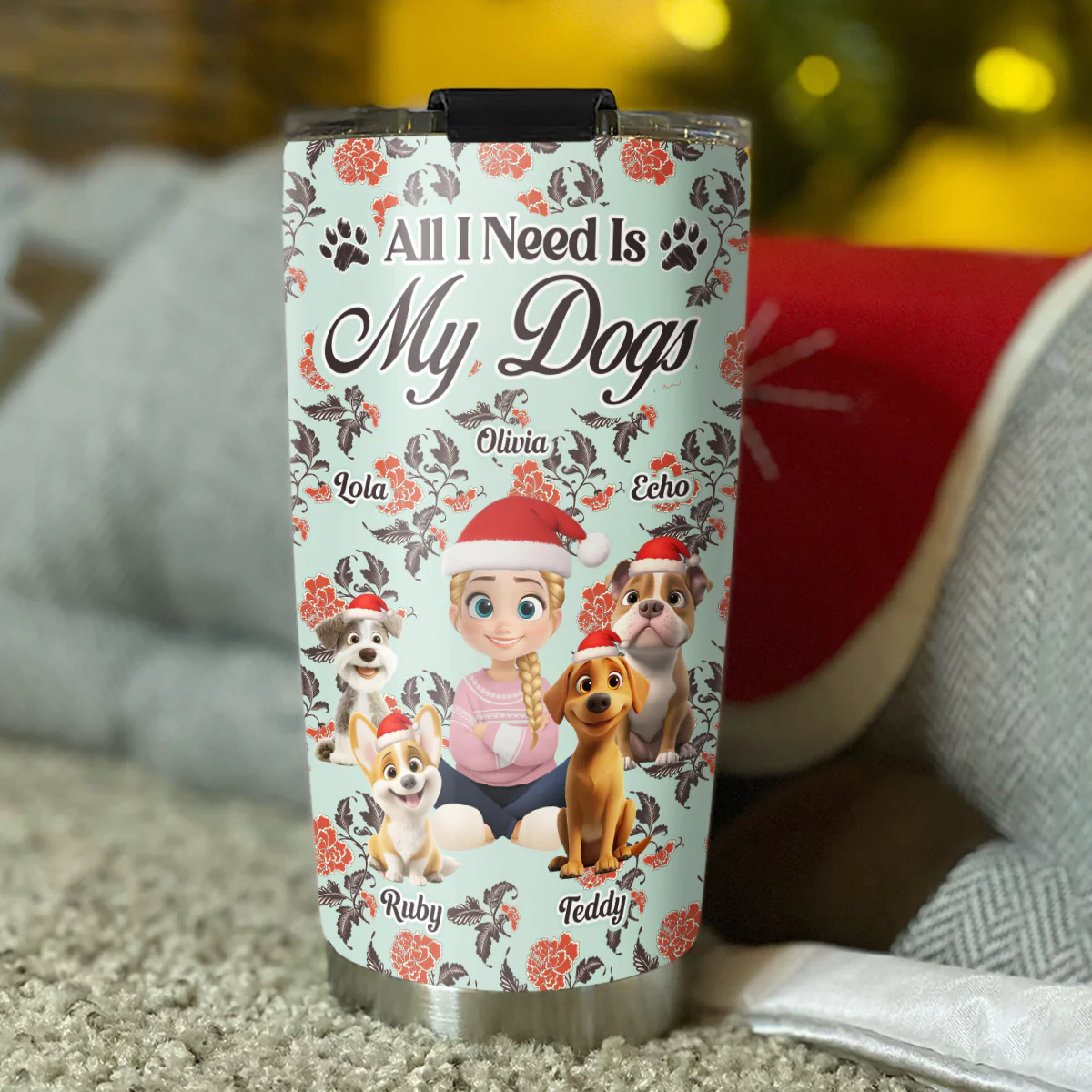 All Precious Things I Need - Personalized Custom Tumbler - Image 4