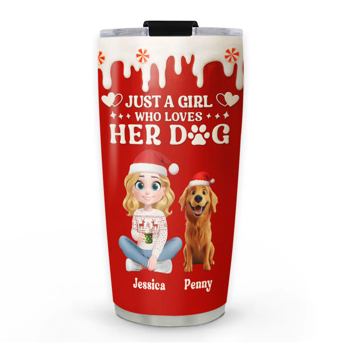 All That I Want - Personalized Custom 3D Effect Tumbler