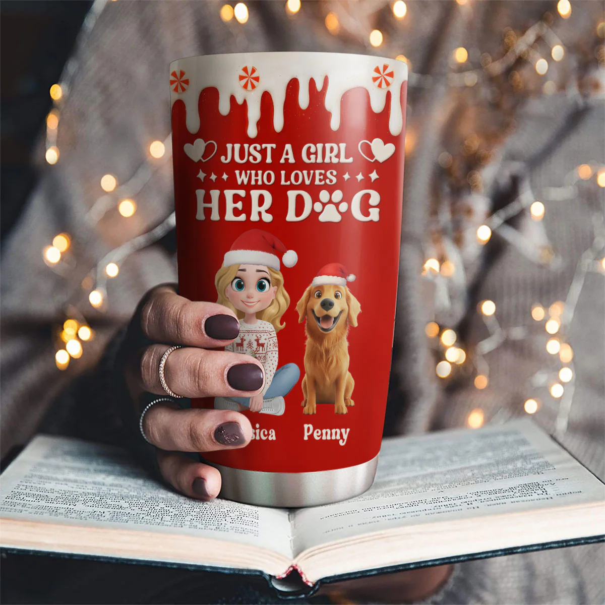 All That I Want - Personalized Custom 3D Effect Tumbler - Image 2