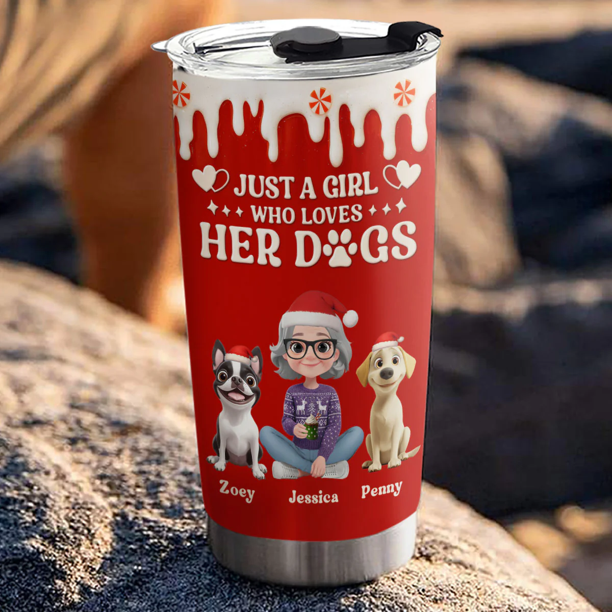 All That I Want - Personalized Custom 3D Effect Tumbler - Image 3