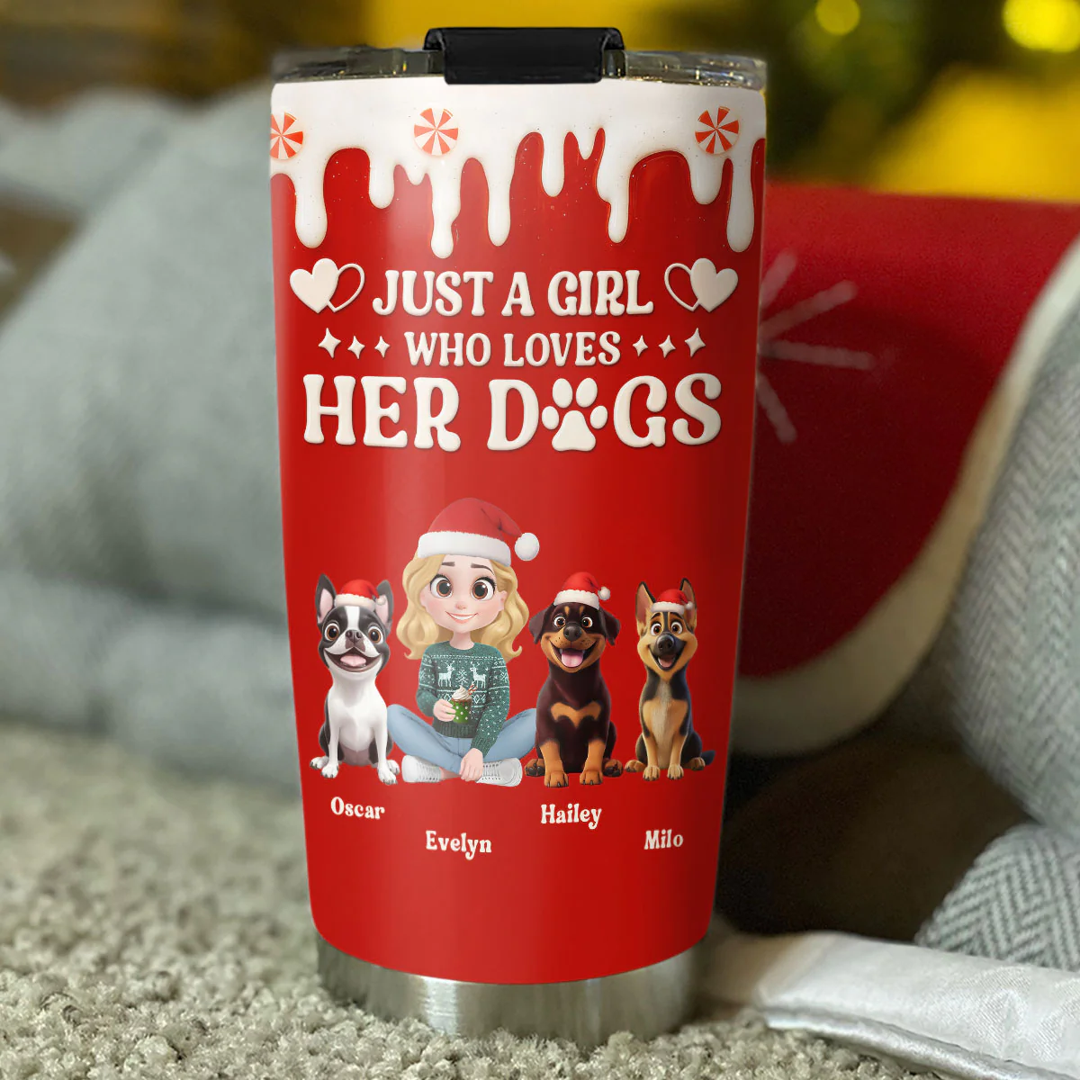All That I Want - Personalized Custom 3D Effect Tumbler - Image 4
