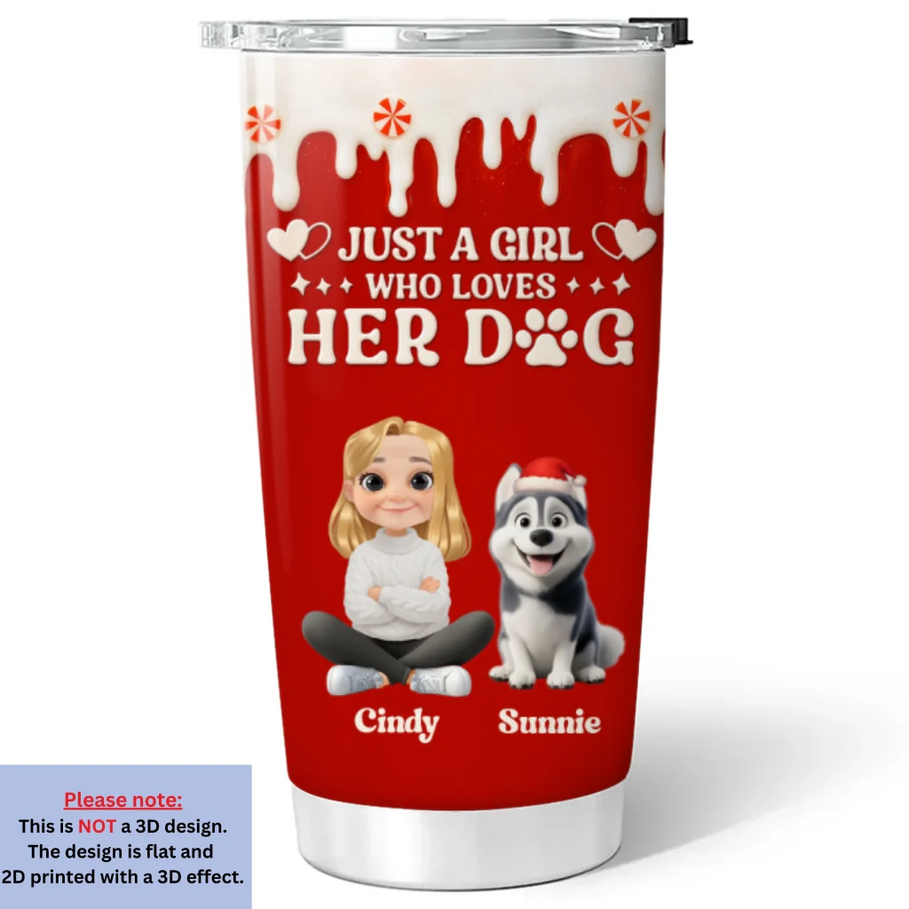 All That I Want - Personalized Custom 3D Effect Tumbler - Image 5