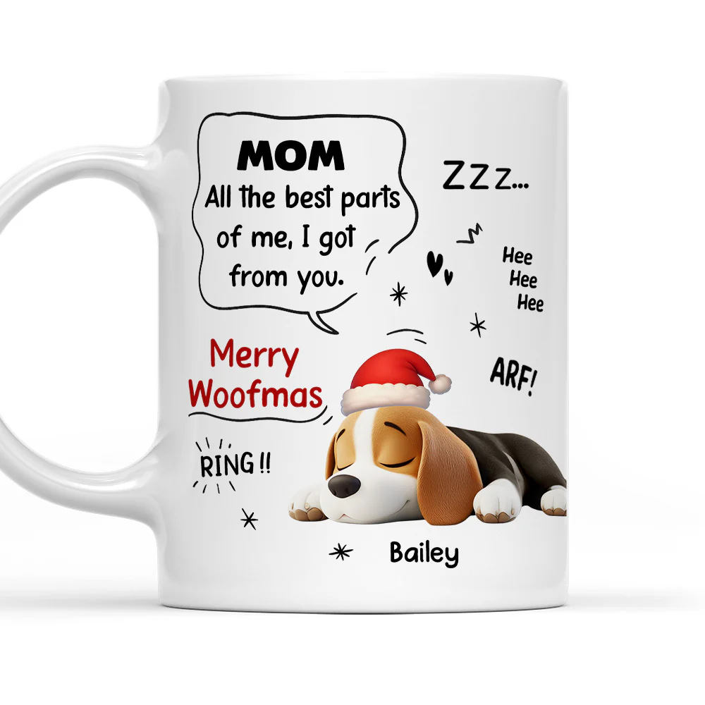 All The Best Parts - Personalized Custom Coffee Mug