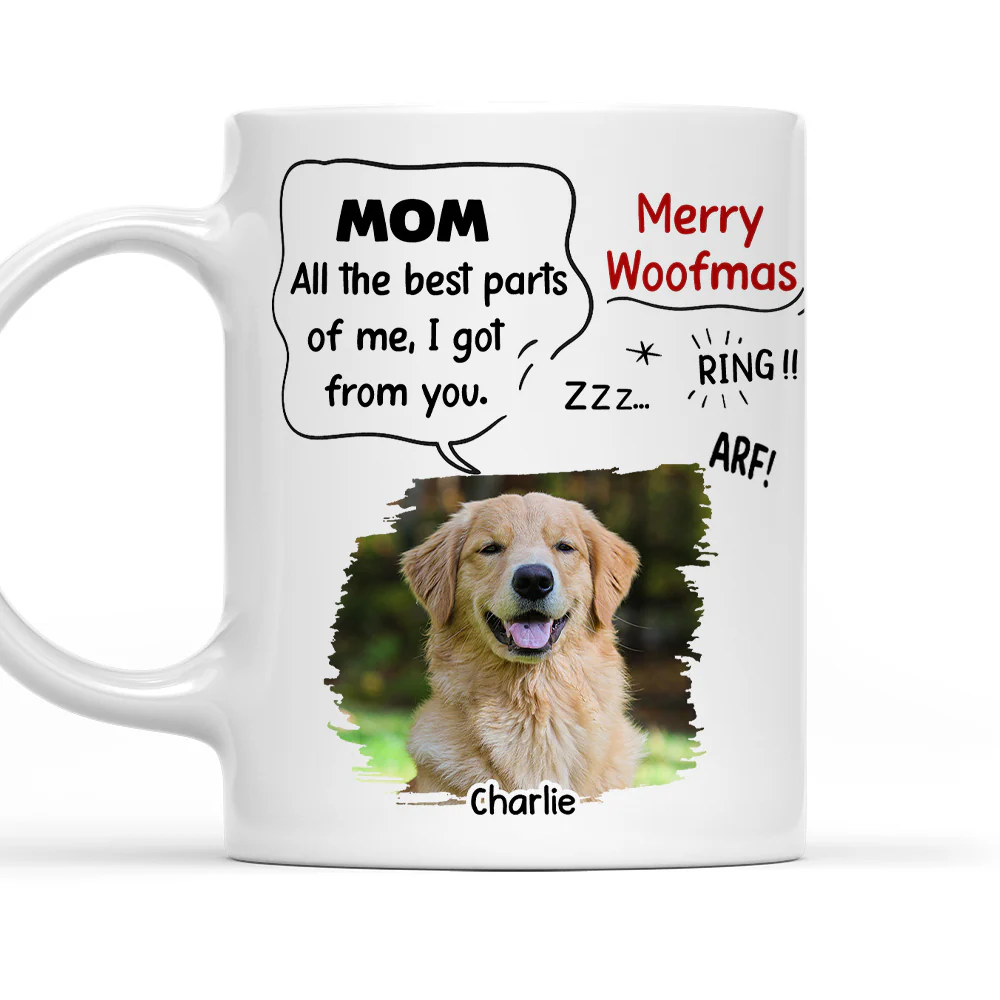 All The Best Parts Photo - Personalized Custom Coffee Mug