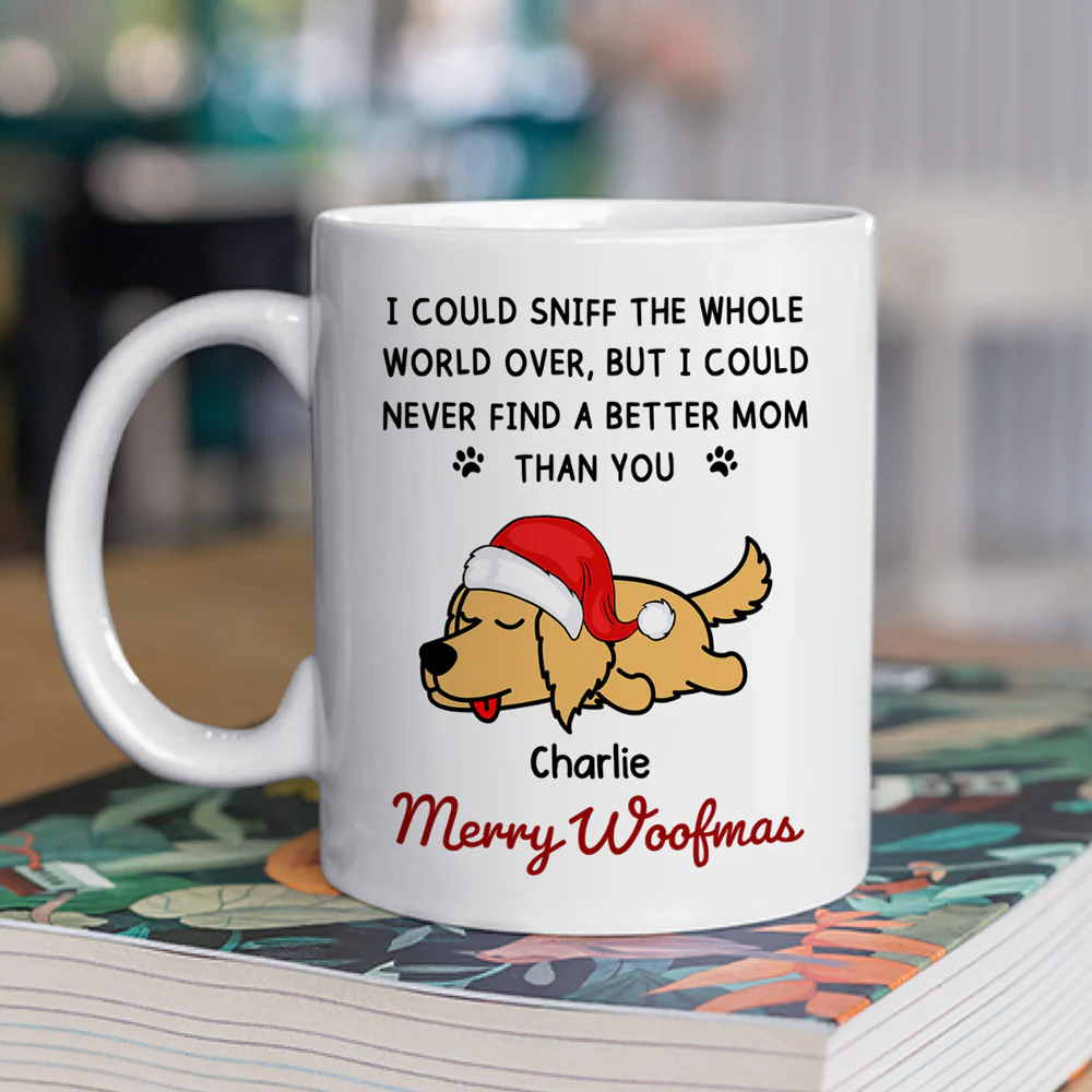 Always Our Number One Dog Mom Dad - Personalized Custom Coffee Mug - Image 2