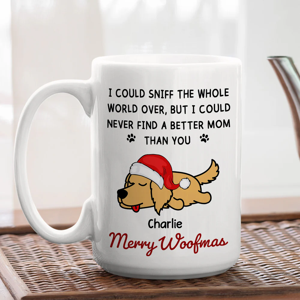 Always Our Number One Dog Mom Dad - Personalized Custom Coffee Mug - Image 4
