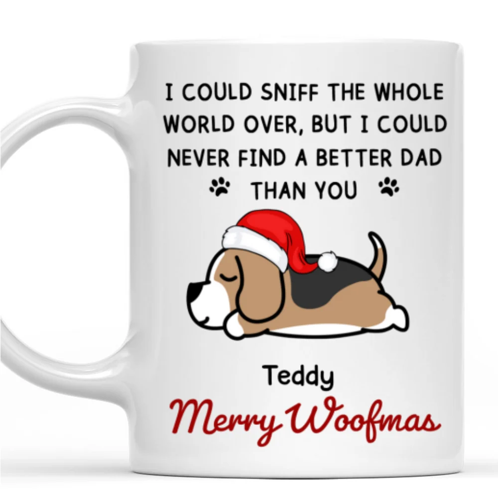 Always Our Number One Dog Mom Dad - Personalized Custom Coffee Mug - Image 7