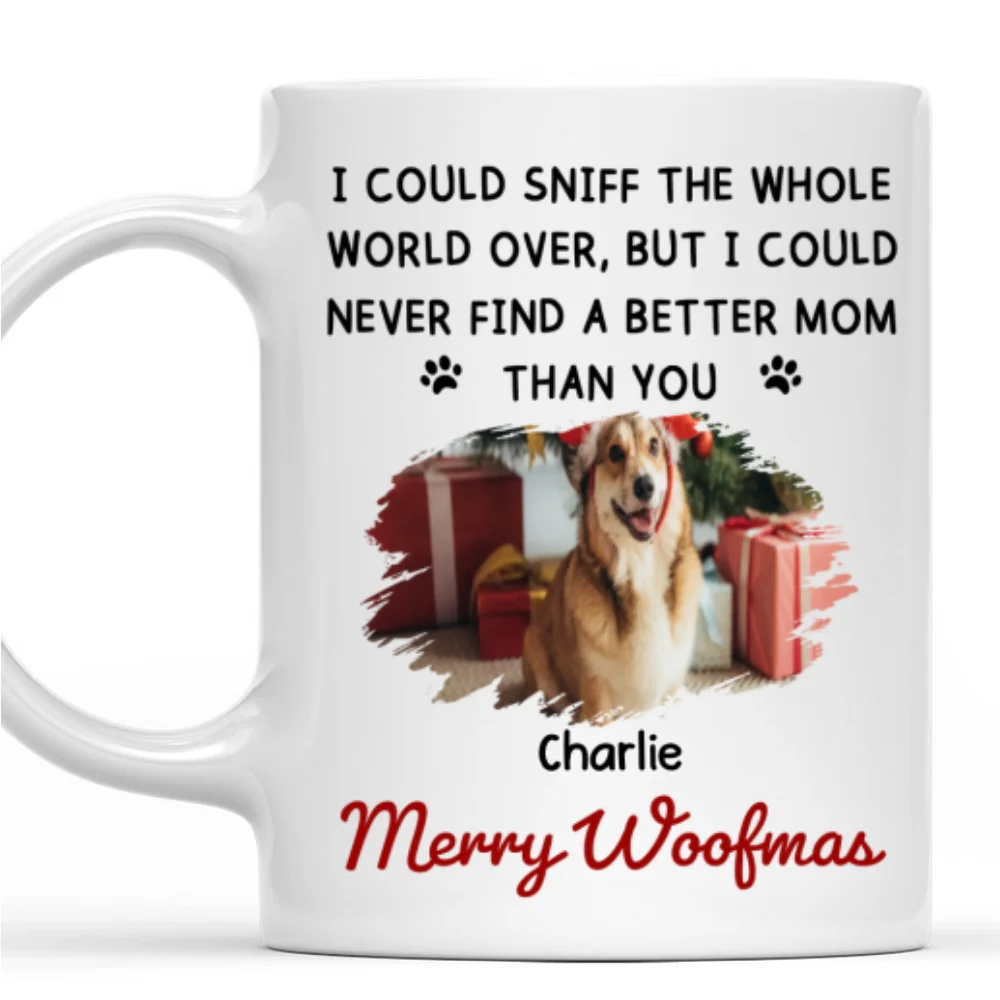 Always Our Number One Dog Mom Dad Photo - Personalized Custom Coffee Mug - Image 7